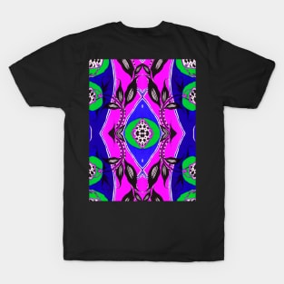 Retro Iznik Pattern T-Shirt